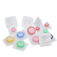 Filtres de laboratoire en membrane PTFE hydrophile et hydrophobe de 13 mm, 0,22 et 0,45 µm, stériles, pour seringues