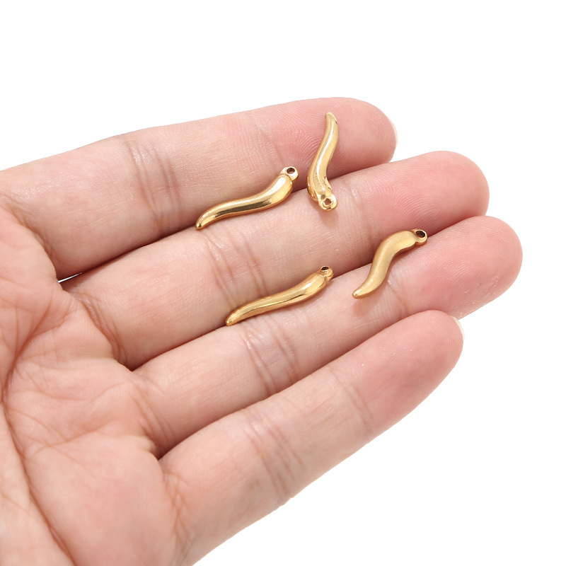 Gold Horn Charm only