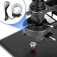 SANQTID Microscope Monocular Micro Motherboard Soldering Repairman Camera Printed Circuit Board BGA Overhaul 1920X1080P 25-230x