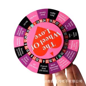 Jeu de vérité ou de défi pour adultes, roulette électrique, plateau tournant électrique amusant pour les jeux de préliminaires en chambre de célibataire - Product Image 5