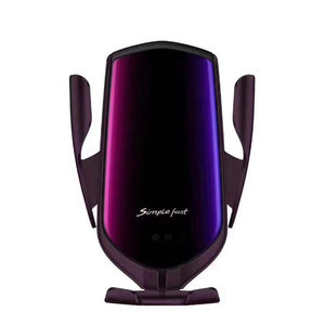 R2 voiture <span class=keywords><strong>chargeur</strong></span> sans fil automatique voiture support de téléphone <span class=keywords><strong>pour</strong></span> iPhone infrarouge <span class=keywords><strong>Induction</strong></span> charge rapide <span class=keywords><strong>pour</strong></span> <span class=keywords><strong>Samsung</strong></span> - Product Image 2