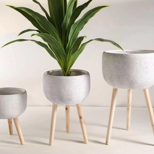 Eco Friendly Decorative Indoor Flower <b>Planter</b> Flower <b>Pots</b> Biodegradable Cay Stylish Customized Europe Style Modern - Product Image 4