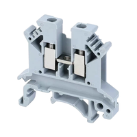 32A High-Current Flame-Retardant Screw Connection Spring Terminal Block for Automotive Industrial Wiring-Din Rail Type