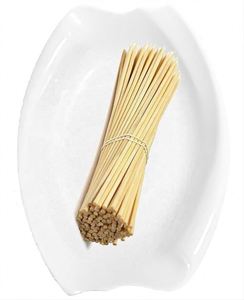 9Cm Écologique De Marque Blanc Bambou Brochettes/Pics - Product Image 4