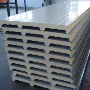 High Quality Insulated Precast Steel Roof Panels Insulated EPS Sandwich Panels For Cold Storage