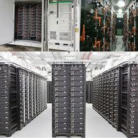 Système de conteneur ESS LiFePO4 1 MW, stockage d'énergie par batterie 1 MWh pour l'énergie solaire
