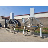 Mélangeur alimentaire industriel similaire à l'Icon, 500L, en acier inoxydable, grande marmite de cuisson pour restaurant