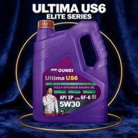 Aceite de Motor Sintético OUMEI OM ULTIMA US6 SP GF-6 5W30 - Fórmula Premium de Alto Rendimiento 4LX6 Unidades Excelente Relación Calidad-Precio para Motores