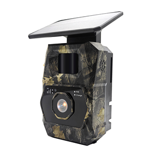 Mini caméra de surveillance sans fil WiFi, alimentée par énergie solaire, batterie 5200mAh, 48MP, vision nocturne LED 940nm sans éclairs, étanche IP66, pour l'observation de la faune - Product Image 6