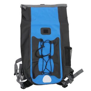 Factory Wholesale Portable Outdoor PVC Waterproof 30L <b>Roll</b> Top Dry Bag <b>Backpack</b> with Custom Logo for Travel - Product Image 1
