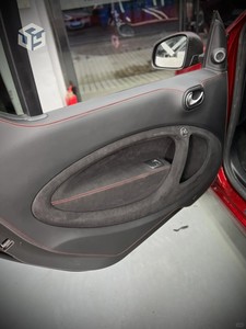 Adecuado PARA LA NUEVA cubierta de asiento de coche inteligente Mercedes-Benz de cuatro puertas, cubierta completa, cubierta de protección de asiento, Smart Forfour <span class=keywords><strong>Interior</strong></span> - Product Image 6