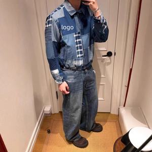 Chaqueta Bomber Reversible Vintage con Parches Desgastados Edición RL Raff, Estilo Urbano con Patrón de Corazón - Product Image 4