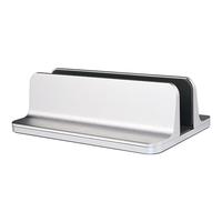 Support vertical réglable pour ordinateur portable en alliage d'aluminium usiné CNC, base pour téléphone portable, support de rangement de bureau