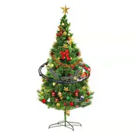 Venta caliente decoración el árbol de Navidad de juguete eléctrico árbol de Navidad tren juego HN894538