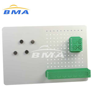 Lavagna Magnetica in Acciaio Inox per Appunti e Messaggi, Lavagna Bianca in Metallo <span class=keywords><strong>con</strong></span> Magneti - Product Image 5