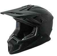 Casque de moto tout-terrain en matériau ABS, noir mat - Convient aux hommes et aux femmes - Directement du fabricant