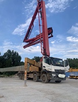 Camion pompe à béton Sany SYM 6x4 remis à neuf, prêt à l'emploi, 2017, diesel, 265-300 kW, portée verticale 37-48 m, productivité 120-140 m/h