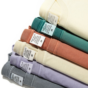 Yüksek kalite boy erkek lüks kısa kollu T-shirt kenevir erkek tişört kenevir pamuk Tee boş düz o-boyun t Shirt sürdürülebilir - Product Image 6