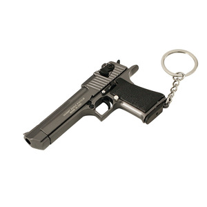 Portachiavi Mini <span class=keywords><strong>Desert</strong></span> <span class=keywords><strong>Eagle</strong></span> in Metallo Staccabile in Scala 1:4 con Stampa UV, Ciondolo a Pistola in Lega, Decorazione Giocattolo, Modello Giocattolo - Product Image 5