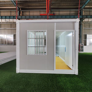 Faible coût 20ft 40ft pliable conteneur maison préfabriquée modulaire Portable école hôtel dortoir immeuble de bureaux extensible - Product Image 4