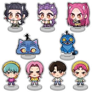 快速送货Kpop恶魔猎人人物卡通亚克力塑料工艺品家居餐桌装饰或电影动漫收藏 - Product Image 1