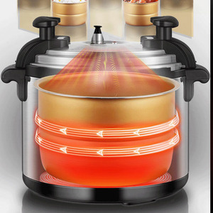 <span class=keywords><strong>Olla</strong></span> <span class=keywords><strong>a</strong></span> Presión Eléctrica Industrial Comercial Multifuncional 11 en 1 de Acero Inoxidable de Gran Capacidad, 40L, con Pantalla LED para Hoteles - Product Image 4