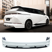 GOFY Sporty Polished Finish Rear Bumper Lip Xpeng X9 2024- MPV 1st Gen Vacuum Formed PP Diffuser Spoiler Splitter Exterior