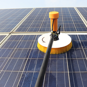 Brosse de nettoyage de fenêtres photovoltaïques Dewande, <span class=keywords><strong>nettoyeur</strong></span> de toits de véranda, perche télescopique en aluminium, écologique, 3,5m-7,5m, manuelle - Product Image 4