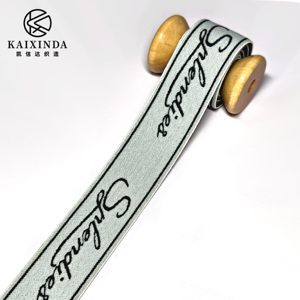 Tùy chỉnh thư độ đàn hồi cao Jacquard Webbing ban nhạc đàn hồi để trang trí các cạnh của đồ lót đàn hồi Dây thắt lưng - Product Image 2