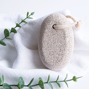 Rimozione pelle morta del piede esfoliante pelle dura per il piede Scrubber rimozione calli bianco ovale spesso Pedicure pietra pomice per i piedi - Product Image 2