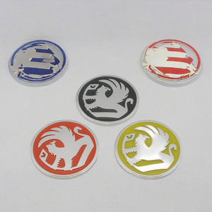 Autocollant d'emblème de voiture personnalisé en plastique ABS auto-adhésif, décoration automobile authentique Vauxhall, vente en gros, marque DL, modèle DL-LOGO640 - Product Image 3