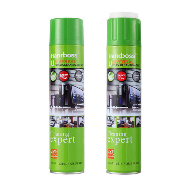 650ml Anti-Static PC Foam Cleaner Spray All-Purpose for Car Dashboard Home & Keyboard Cleaning for Computer Screen & Removal