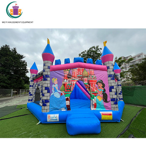 <span class=keywords><strong>Castillo</strong></span> Inflable con Tobogán y Temas Personalizados, Casa Inflable al por Mayor, Inflables para Alquiler - Product Image 5