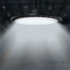 תאורת לד מסחרית תעשייתית עמידה למים IP65, דגם UFO, <span class=keywords><strong>100W</strong></span>/150W/200W/300W, מתאימה לסדנאות, סופרמרקטים, מחסנים וחדרי כושר - Product Image 4