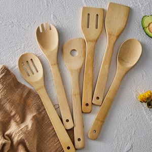 Espátula de Bambú Personalizada al por Mayor para el Hogar, Utensilio de Cocina para Cocinar - Product Image 1