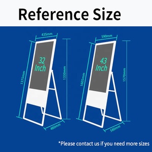 Benshi 32 inch floding tầng đứng 43 inch trong nhà inch ICD <span class=keywords><strong>Totem</strong></span> kiosk kỹ thuật số biển và hiển thị quảng cáo Máy nghe nhạc quảng cáo - Product Image 4