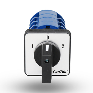 Cantak LW26-63 1-0-2 <span class=keywords><strong>4</strong></span>极旋转凸轮转换开关60度中心关闭控制电机 - Product Image 2