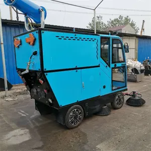 New Energy Electric Road Sweeper Environmental Sanitation Road Sweeper Small 5 Brush 3 Wheel Sweeper