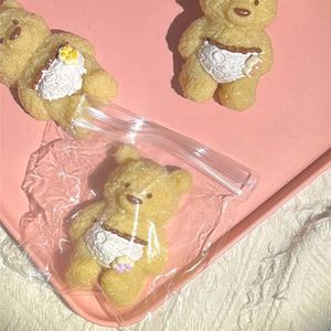 ตุ๊กตาหมีน่ารัก TPR บีบเล่นได้ ของเล่นคลายเครียด ลูกบอลสัมผัสแปลกใหม่สำหรับเด็กชายและเด็กหญิง ลูกบอลยืดหยุ่นสำหรับเล่นเสริมพัฒนาการ ของขวัญ - Product Image 4