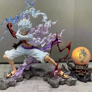 Figura de acción de PVC de One Piece: Nika Luffy con circuito de flash, voladora, de cinco velocidades, Dios del Sol, anime - Product Image 6