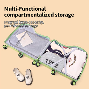 <span class=keywords><strong>Valigia</strong></span> per Bambini Nuovo Modello 22 Pollici, Trolley da Viaggio Piccolo con Seduta per Bambini e Bambine, <span class=keywords><strong>Valigia</strong></span> con Lucchetto a Combinazione - Product Image 4