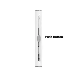 2022 New push button multi functional 3 in 1 earphone Clean Pen headphone Earbuds Airbud custom fiber Cleaning Pen for airpod