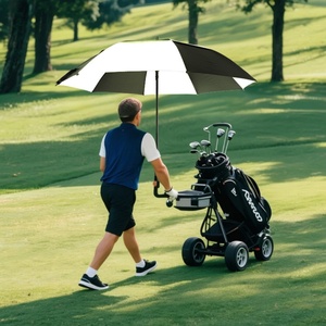 Large Golf <b>Umbrella</b> 60 60 72 Inches Waterproof and Windproof Durable Frame and Pongee Material Hot Selling for Promotions - Product Image 1