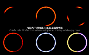 Projecteur LED à effets arc-en-ciel de haute qualité, lumière de scène mobile DMX pour scène, DJ, discothèque, bar, performance en <span class=keywords><strong>studio</strong></span>, lumière LED Par - Product Image 6