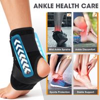 Attelle de cheville réglable en néoprène pour le basketball, sangle de protection sportive, enveloppement de pied, soutien de la cheville