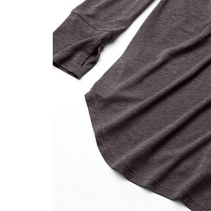 Solid Colors <strong>Women</strong> t Shirt Crew Neck Long Sleeve t Shirt Plus Size Ladies Sports Comfy 100% Cotton <strong>Undershirt</strong> <strong>for</strong> <strong>Women</strong> - Product Image 6