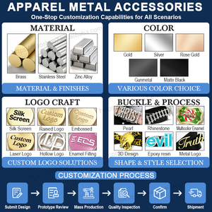 Hebilla de Cinturón de Metal de Lujo con Incrustaciones de Perlas en Forma de Letra, Logotipo de Marca Personalizado, Hebilla de Aleación Metálica Plateada - Product Image 4