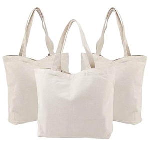 Fashion Promotional Bag Custom Gift Cloth Shopping Bag Recycle Grocery Beach Tote Blank Canvas Gift Bag with Handle