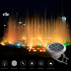 Dawn High lumen 12w 24w 36w led lumière sous-marine poisson étanche <span class=keywords><strong>piscine</strong></span> étang lampes led aquarium lumière jardin <span class=keywords><strong>spot</strong></span> - Product Image 2