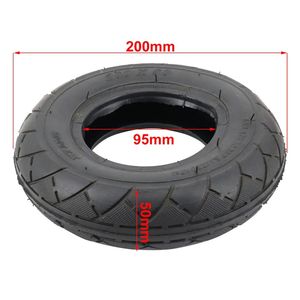 Pneu extérieur pneumatique 200x50 (8 pouces) pour trottinettes électriques Kugoo S1 S3 <span class=keywords><strong>Razor</strong></span> <span class=keywords><strong>E100</strong></span> E125 E200 Speedway Mini 4 - Pièces détachées - Product Image 5